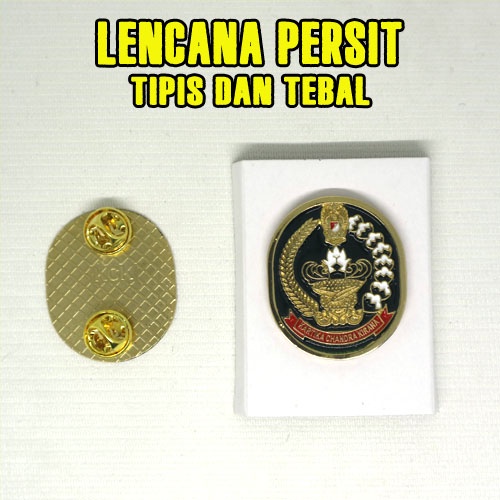 Pin Persit Lencana persit Timbul Tebal Sesuai Mupus