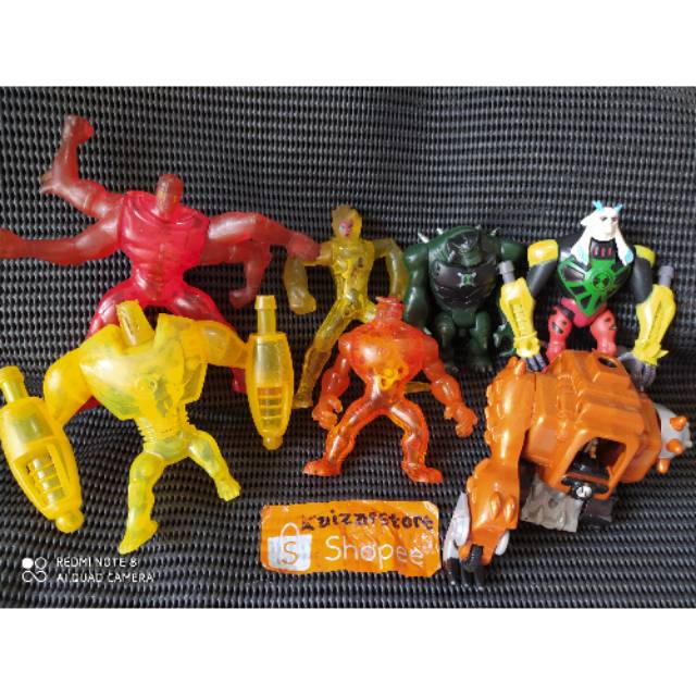 Action Figure Ben 10 monster hadiah Happy Meals mcd McDonalds ben10 toys KWS original murah