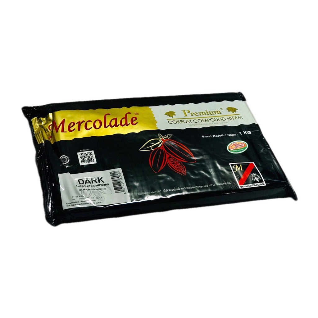 

MERCOLADE COMPOUND DARK 1KG (COKLAT BATANG)