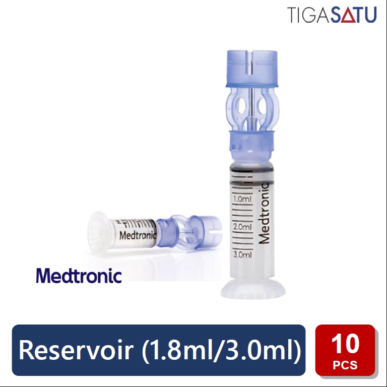 Jual Minimed Reservoir untuk Insulin Pump Medtronic (10 /box) 3 ml