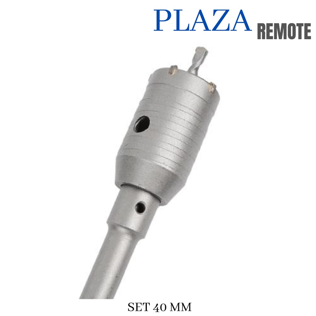 Mata Bor Lubang Tembok Hole Saw Hollow Core 40 MM SDS MAX SQUARE KOTAK