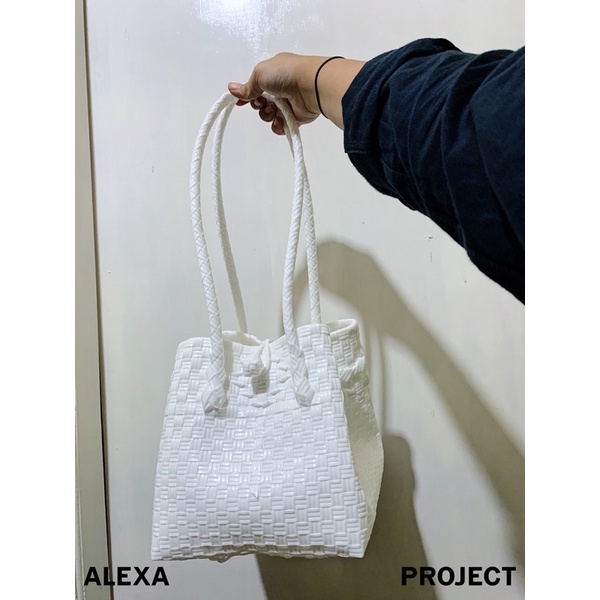 TAS ANYAMAN PLASTIK / TAS SOUVENIR / TAS HAMPERS