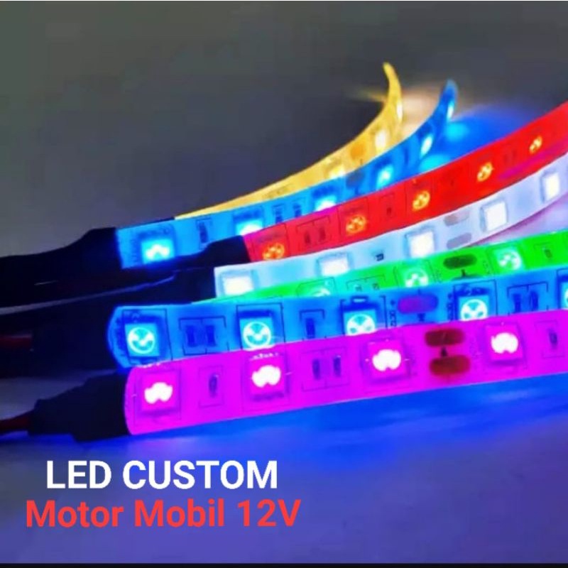 LAMPU KOLONG 10 CM MOTOR MOBIL 12V CUSTOM DLL