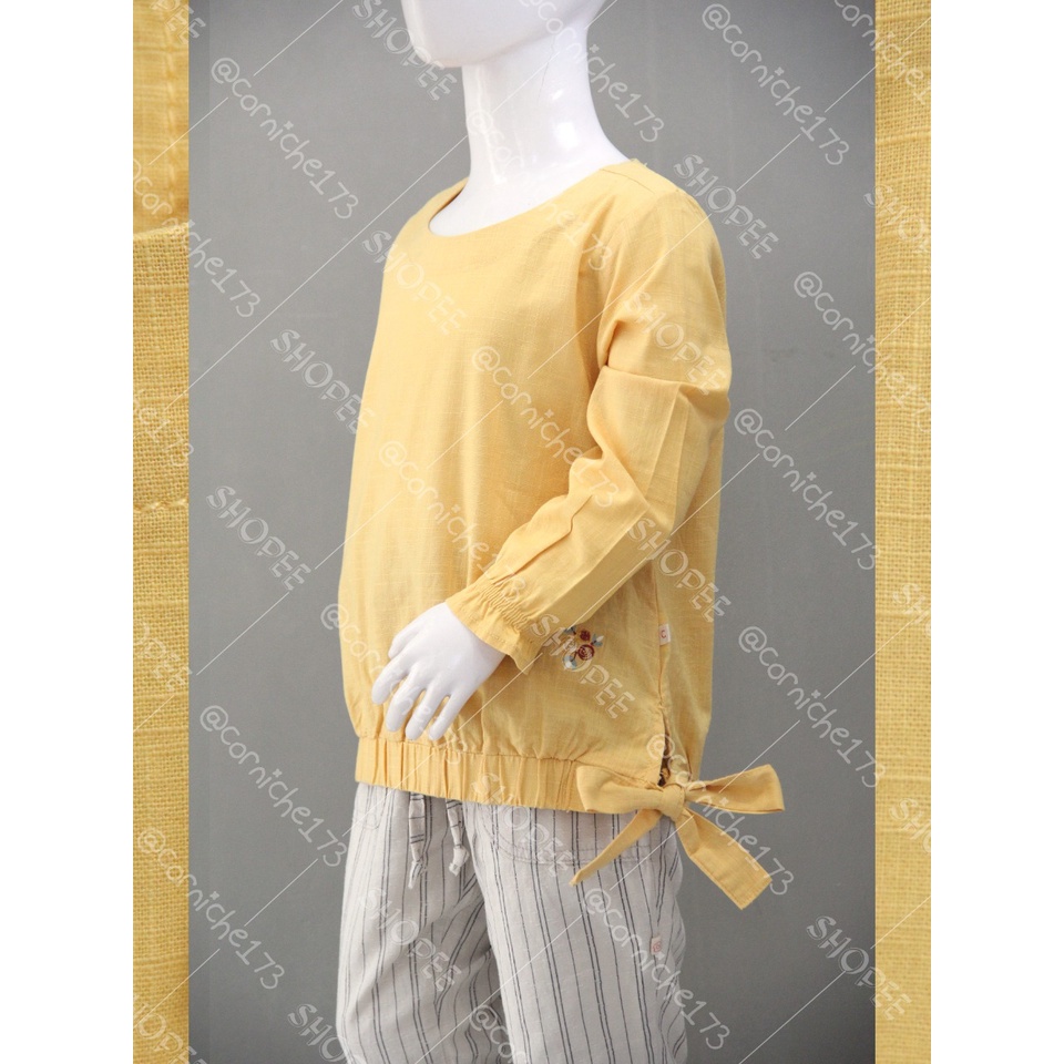 Corniche Kids Reza Blouse Kids Yellow - TH K23111