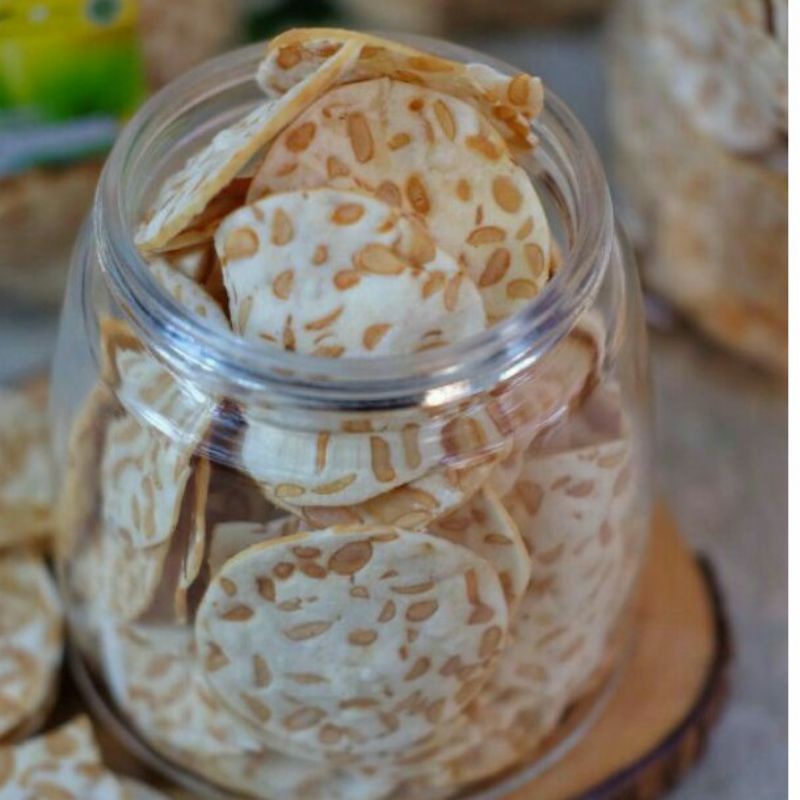 

Kripik tempeh kriuk kriuk asin gurih/cemillannusantara/jajananringgan/nyemilyuk||pasarkeripik