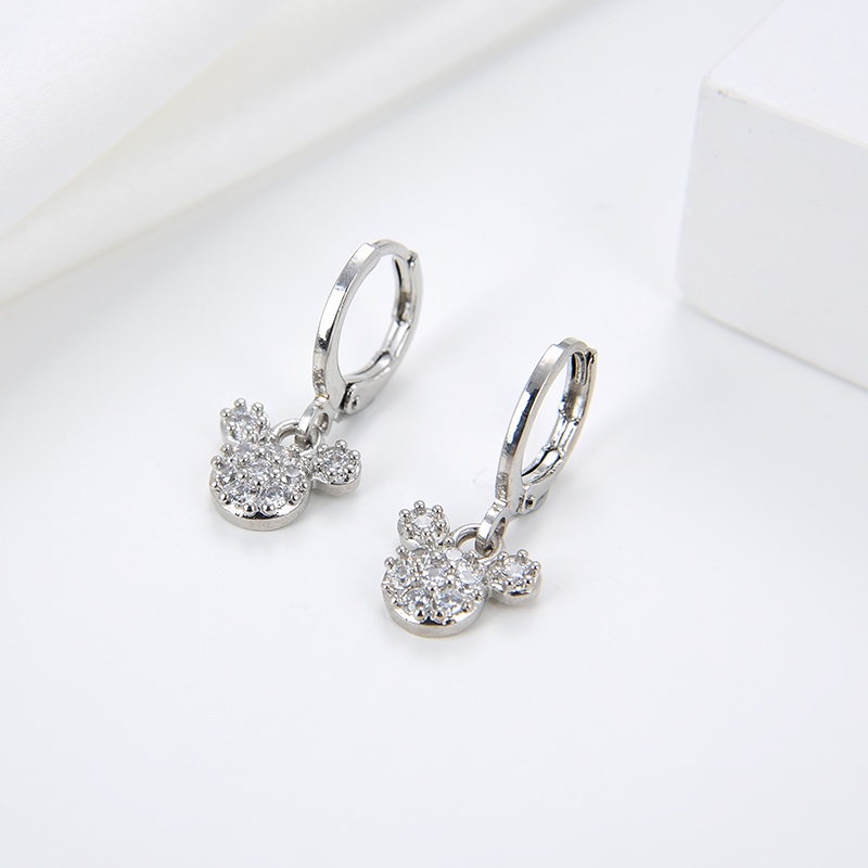 Anting Titanium Anak Emas Asli Muda Wanita Korea Anti Karat Karat Panjang Selamanya Korea Dewasa Bunga Style Korean Style Tusuk 20