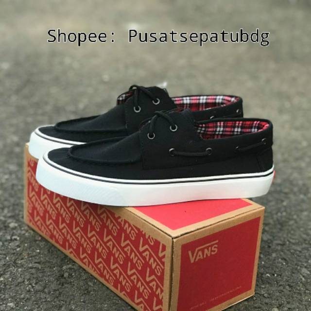 SEPATU VANS ZAPATO 4 VARIAN BLACK MAROON GREY NAVY