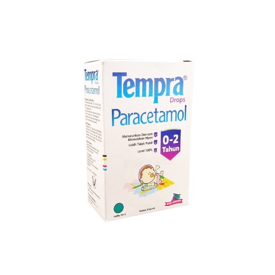 TEMPRA Paracetamol Drops 0 - 2 tahun Obat Demam Nyeri Bayi Drop Parasetamol