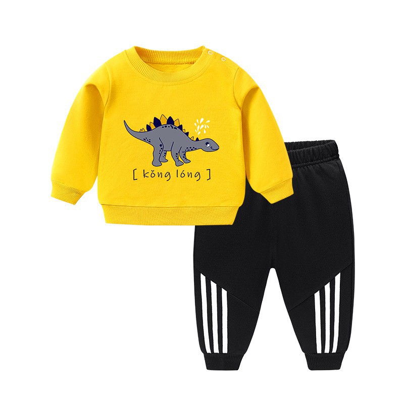 HappyOliver PASSWORD KONG LONG Setelan Anak Laki Laki 1 - 7 Tahun Baju Anak BerKualitas