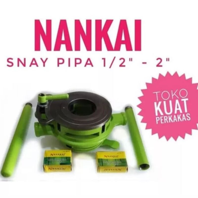 Senai Pipa Nankai Drat Pipa Snay 1/2" - 2"