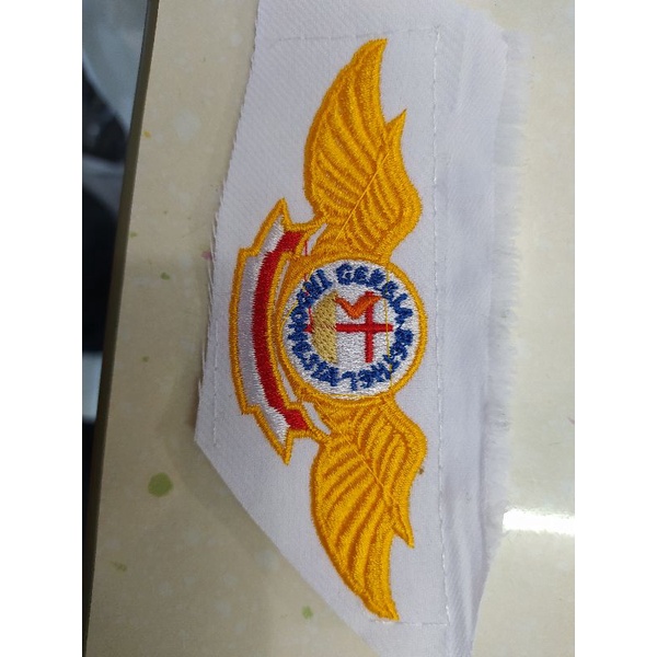 Badge bordiran gereja bethel Indonesia #wing, sayap