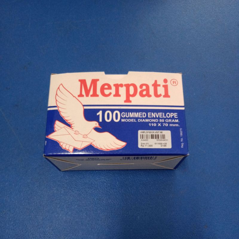 

Amplop Merpati 80 Gram