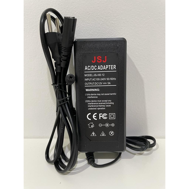 Adaptor 12V 5A Murah / Adaptor DC 12 Volt 5 Ampere Murah Power Supply