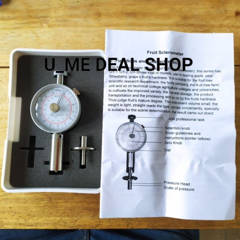 

FRUIT HARDNESS TESTER GY-1 KEKERASAN BUAH