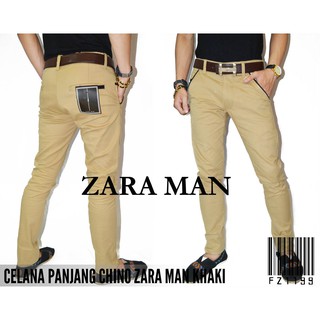  Celana Panjang Skinny Fit Chino Zara man Shopee Indonesia