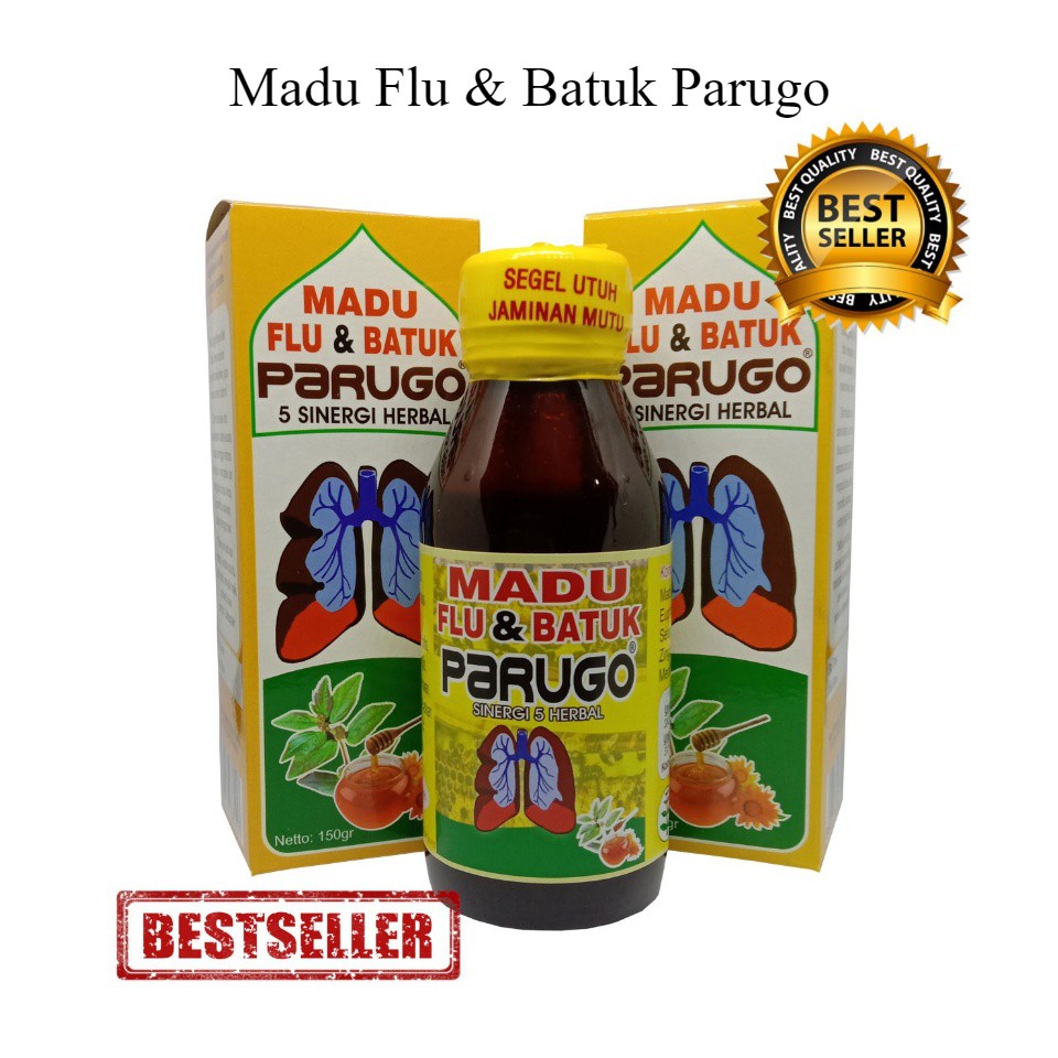 

Madu Flu Batuk Pilek Parugo 150gr