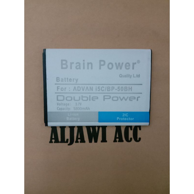 Batre Baterai Battery Advan i5C / BP-50H double power