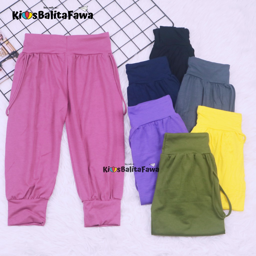 Aladin Polos Uk 6-12 bulan / Celana Panjang Bayi Anak Perempuan Baby Pants Polos