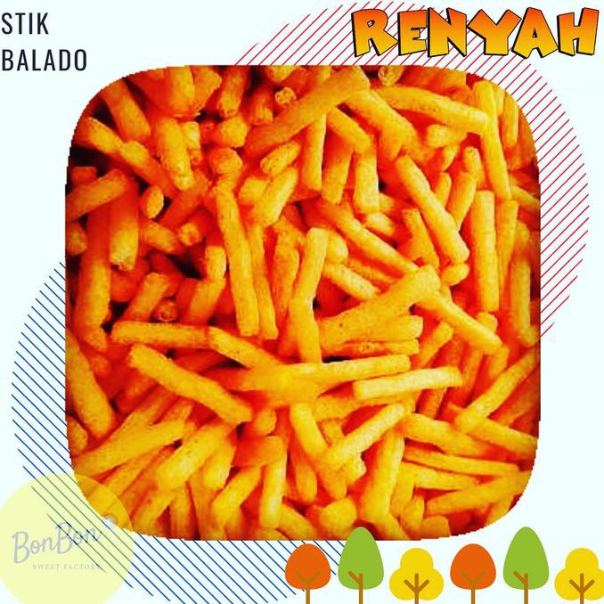 

BISA COD STIK BALADO PEDES / SNACK STICK PEDAS TES 250 GRAM MURAH Kode 30