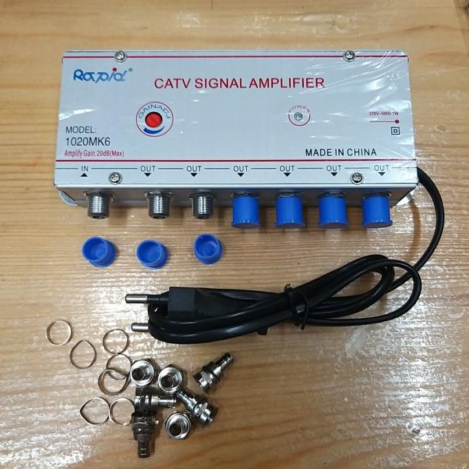 Catv /Penguat Antena Tv/Spliter Tv/Booster Tv 6 Way