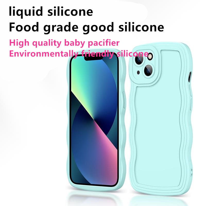 Case Bahan Silikon Cair Untuk IPhone 11 12 13 Pro Max X XS XR 7 8 Plus SE 2020