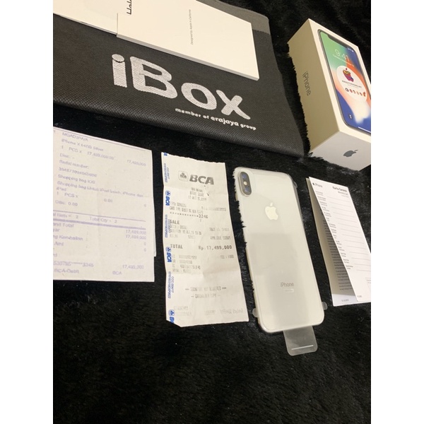 KREDIT HP - IPHONE X 64GB / 256GB - IBOX ORIGINAL - LIKE NEW - FULLSET-5