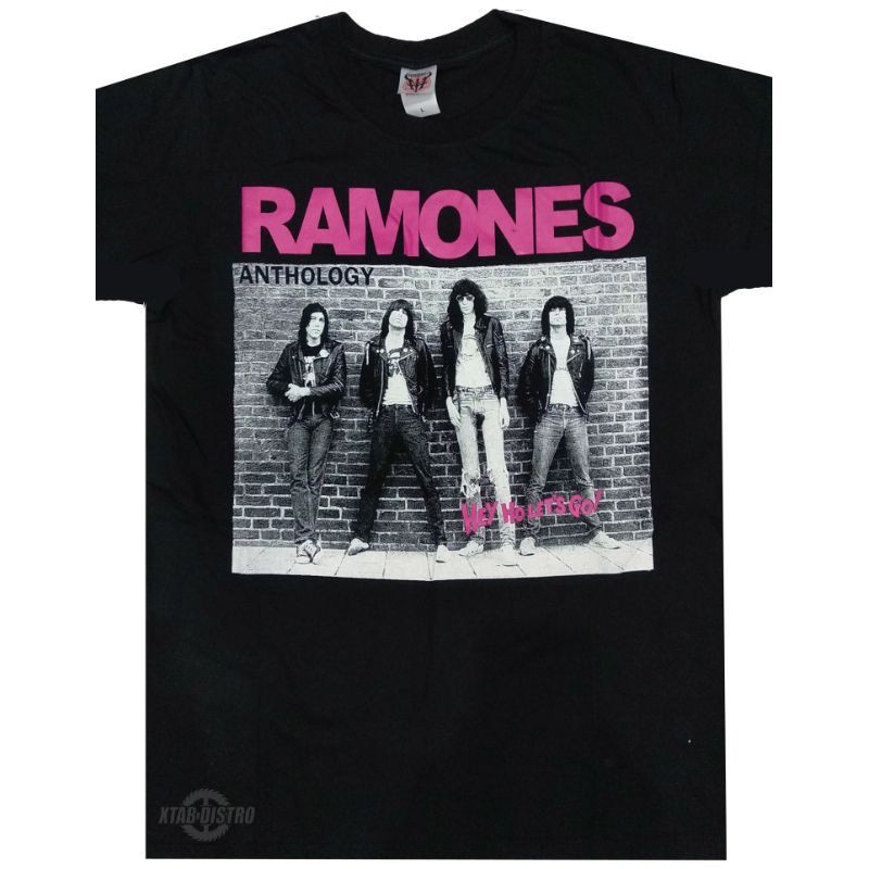 ✸☃kaos RAMONES 3 / Premium Tshirt ramones / HEY HO LETS GO / kaos band / hnm / rock n roll / punk ro