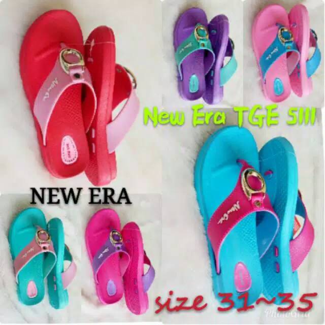 Sandal Karet New Era Anak Perempuan TG 5111 uk 31-35