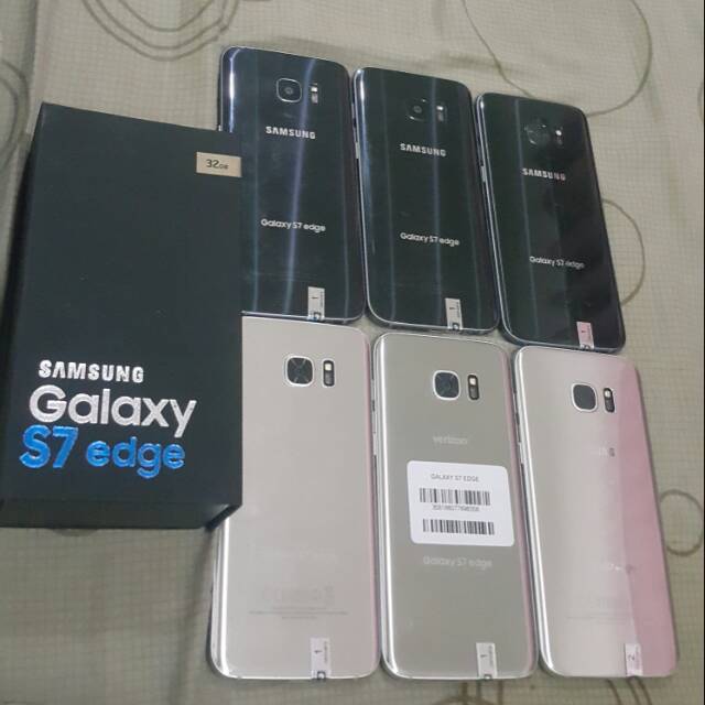 Samsung S7 Edge 32Gb mulus normal segel ori no minus singel sim lengkap