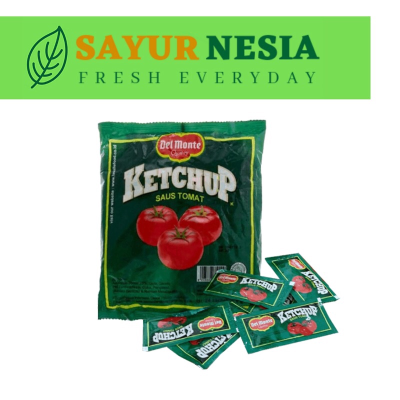 

[Sayurnesia] Del Monte Saus Tomat Sachet / Delmonte Saus Tomat Sachet / Delmonte Saus Tomat Ketchup Sachet