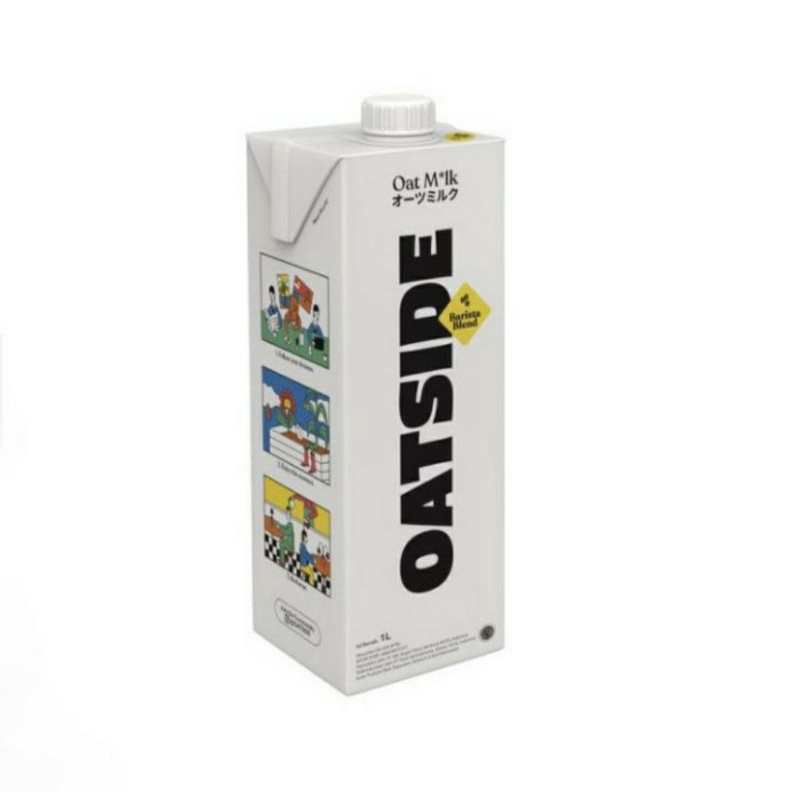 Oatside Milk susu oat gandum 1 liter