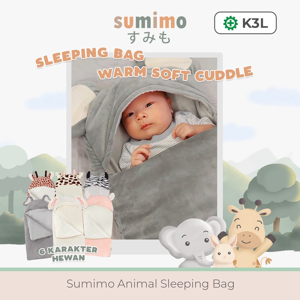 SUMIMO SLEEPING BAG ANIMAL / SELIMUT BAyI