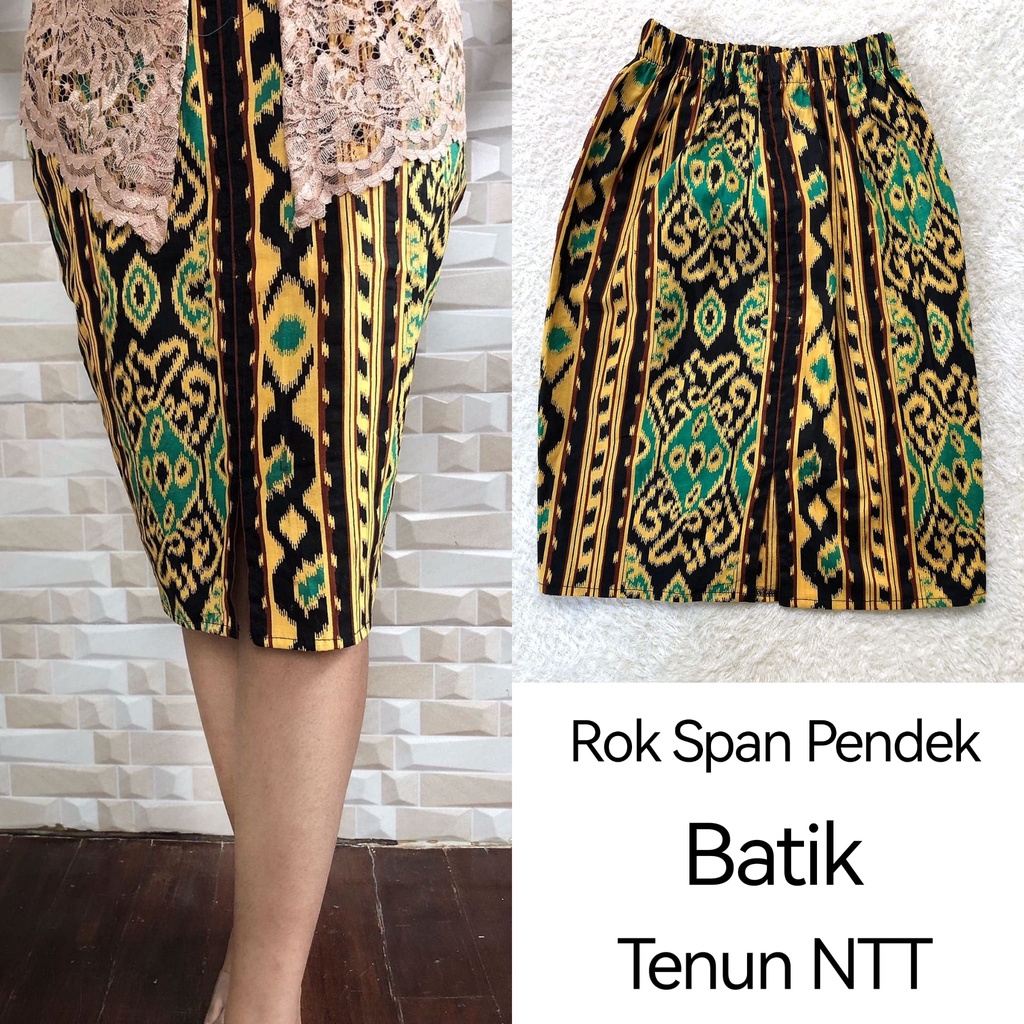 Rok Span Pendek Batik