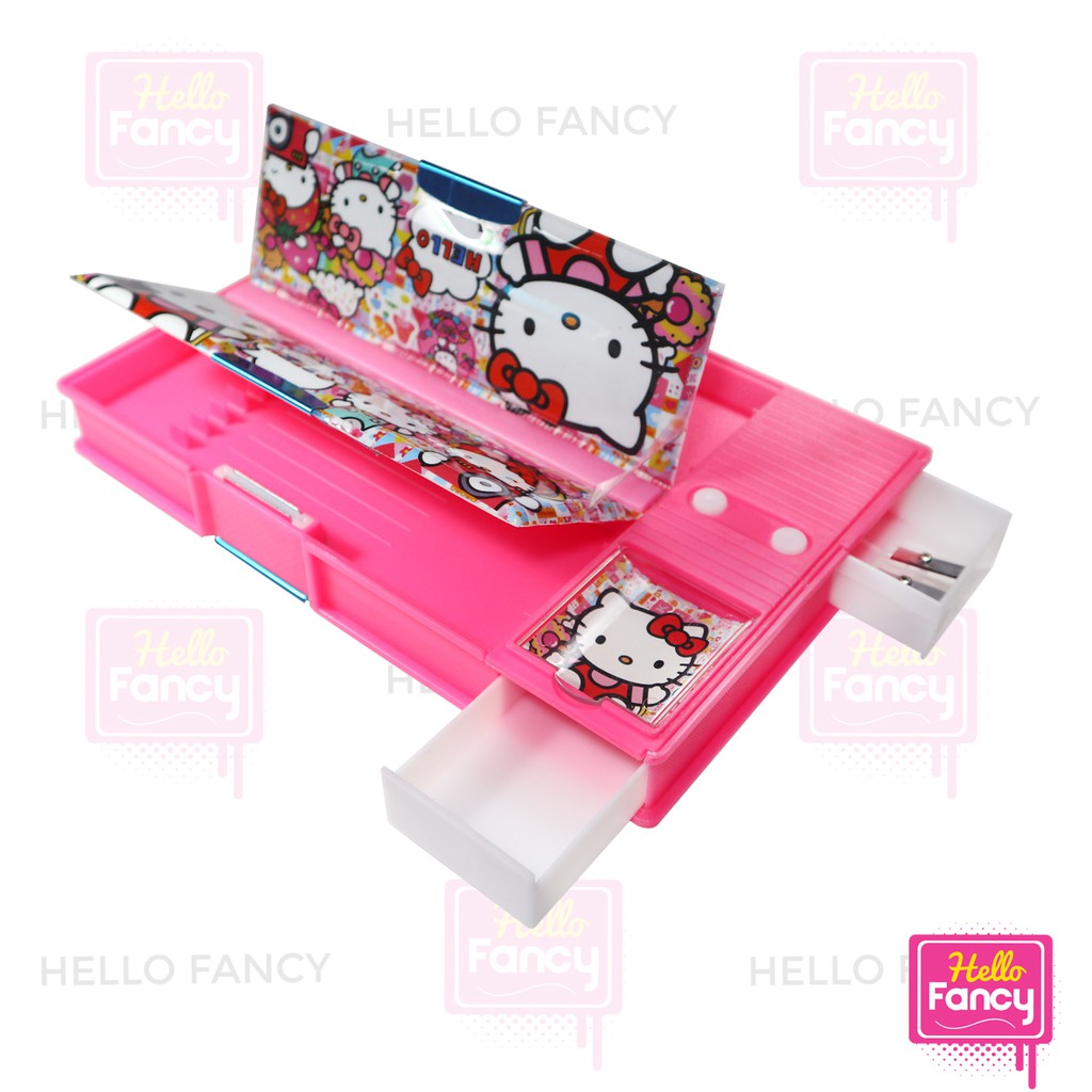 

Tempat Pensil / Kotak Pensil Magnet Jumbo + Sharpener