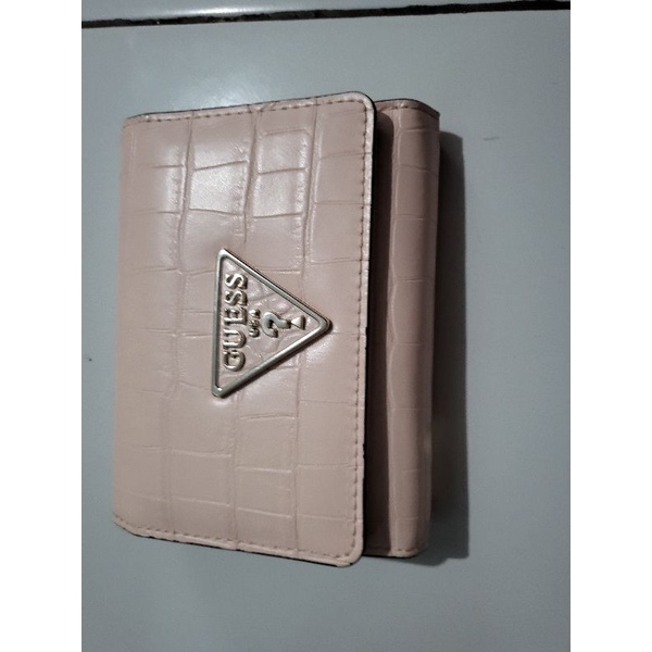 Preloved : Dompet Original Guess Croco