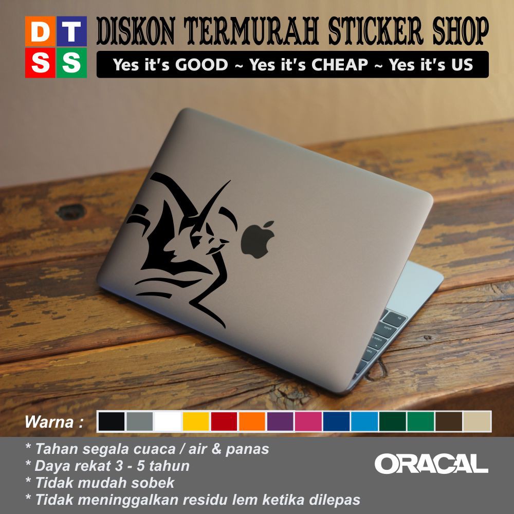 Sticker Aksesoris Laptop Apple Macbook Batman 09