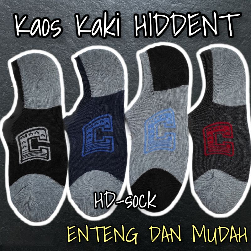 KAOS KAKI BALET INVISIBLE / KAOS KAKI PENDEK / HIDDEN SOCK ( pria &amp; wanita )