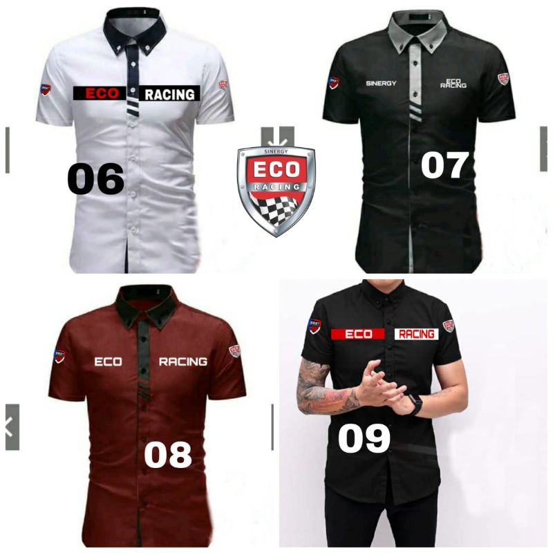 Kemeja Eco racing Pendek PT BEST