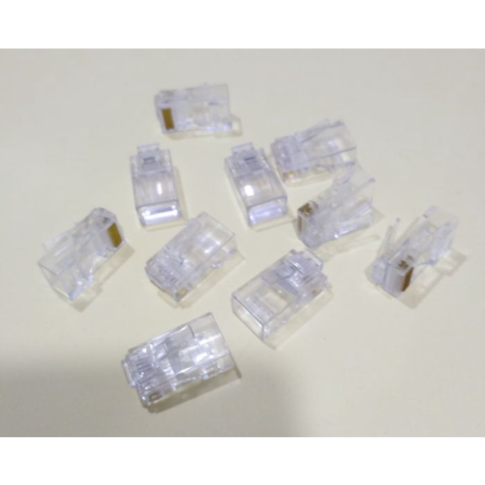 KONEKTOR RJ 45 ISI 100 Pcs / RG 45 isi 100