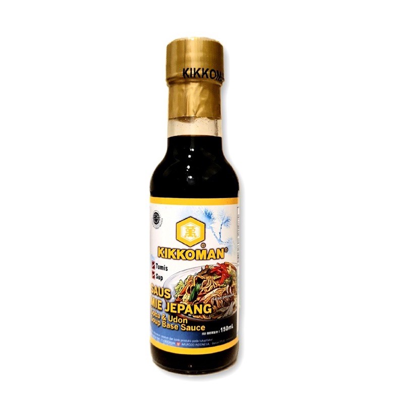 

KIKKOMAN Soba dan Udon Soup Base Sauce / Saus Mie Jepang 150ml