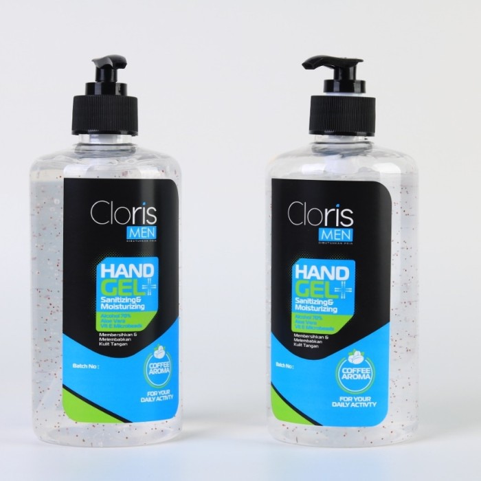 Cloris Men Hand Gel Sanitizing Moisturizing Original Clorismen Sanitizer Gel Pembersih Tangan BPOM