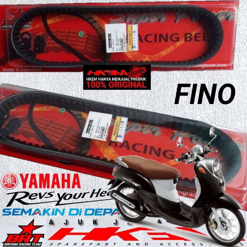 PAKET BRT ORIGINAL 5TL FINO KARBU MIO SPORTY SMILE ROLLER RACING BRT 7 8 9 10 GRAM RACING BELT BANDO