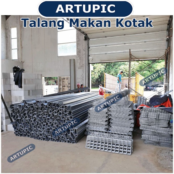 Talang Pakan Ayam KOTAK Pipa Pralon Tempat Makan Ayam