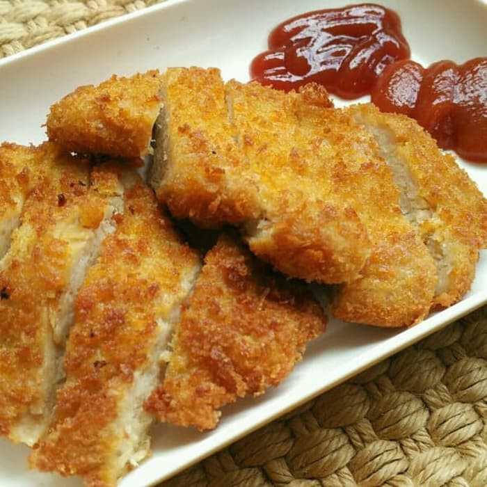 

Chicken Katsu / Ayam Katsu Vegetarian Vege Ji Katsu Veggie Way (6pcs)