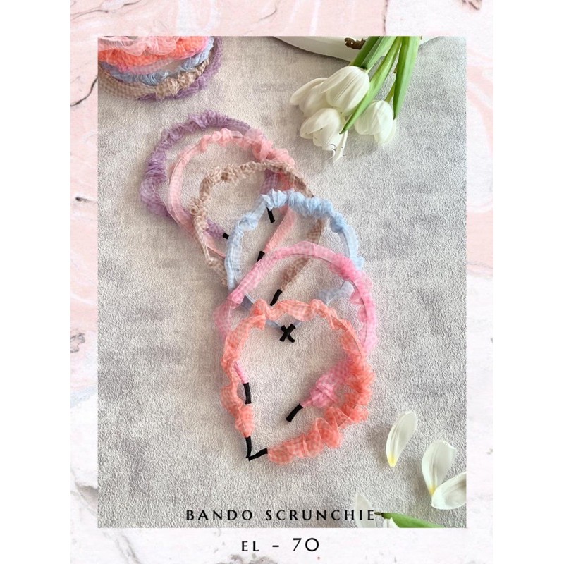 [ ECER ] BANDO SCRUNCHIE IMPORT