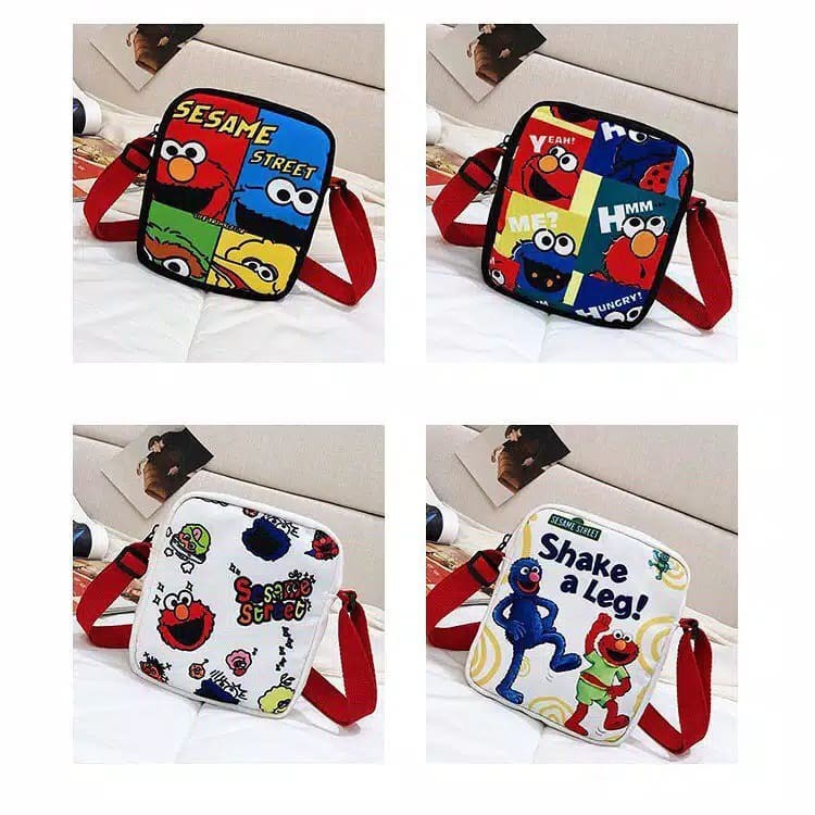 SLINGBAG ELMO VINTAGE (TAS SELEMPANG ELMO VINTAGE) TAS SELEMPANG VINTAGE