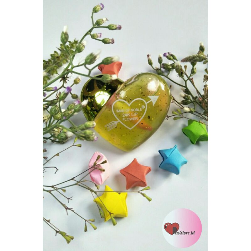 LIP OIL IMAN OF NOBLE 24K FLOWER