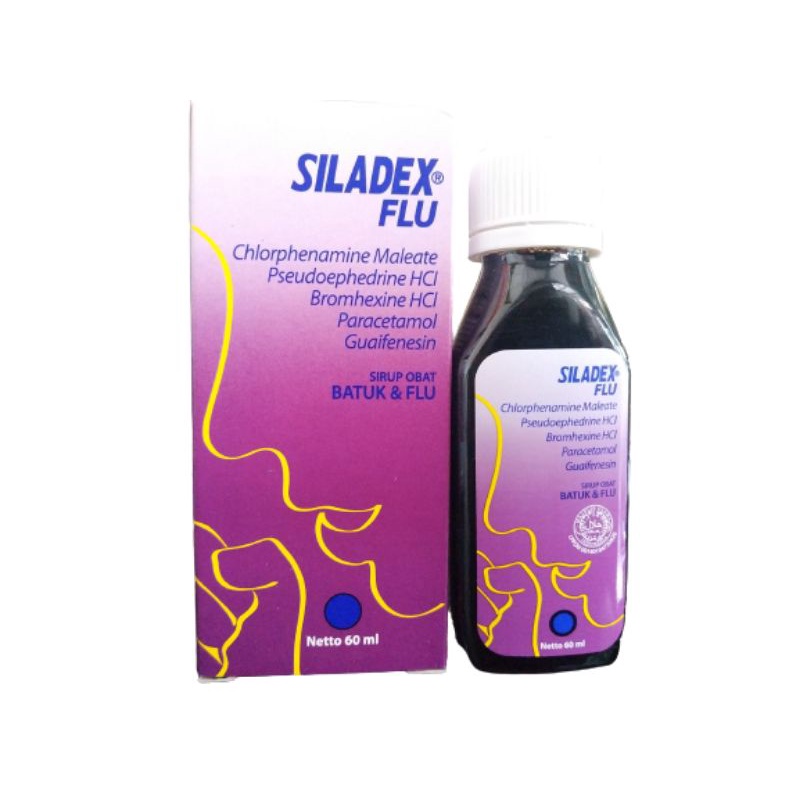 SILADEX FLU SYR 60 ML