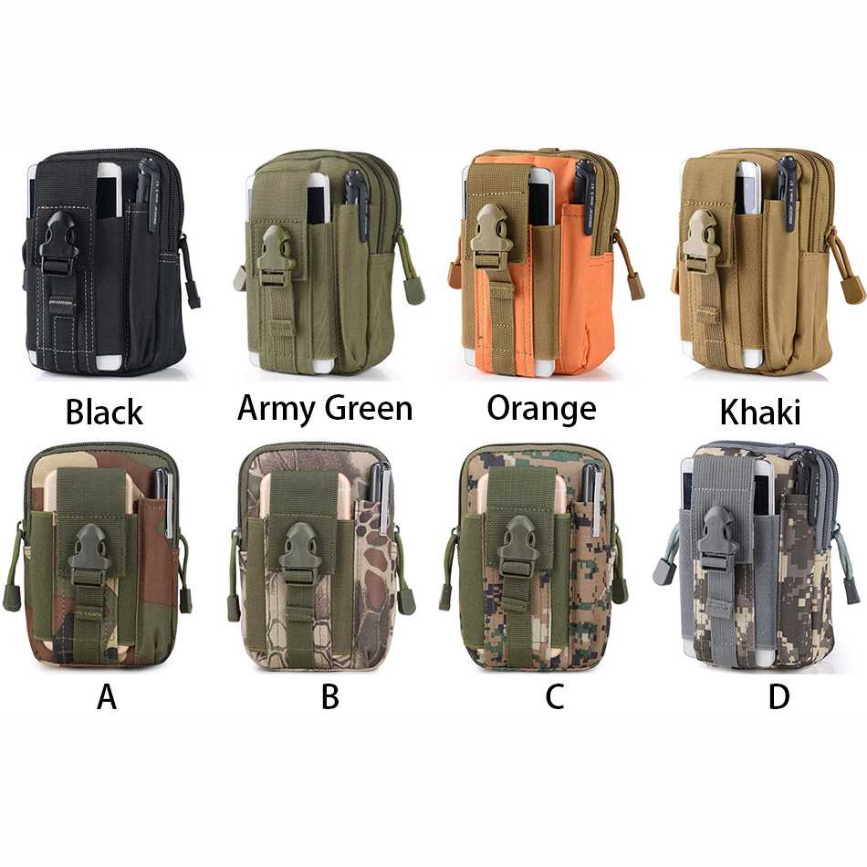 Airsson Tas Pinggang Mini Tactical Waistbag Army Look - JSH1525