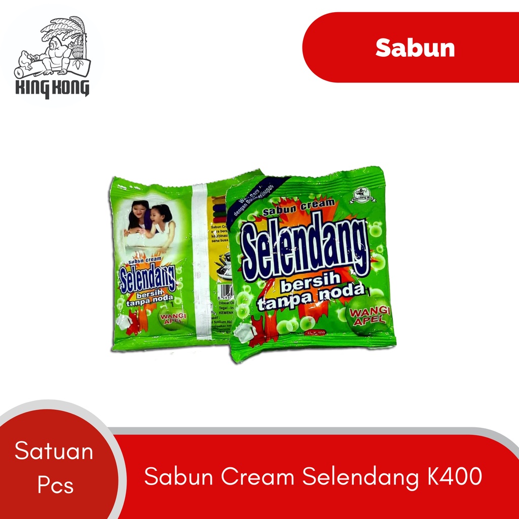 Sabun Cream Selendang K400 - Sabun Colek dijual per pcs